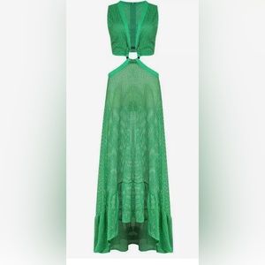 Green summer dress